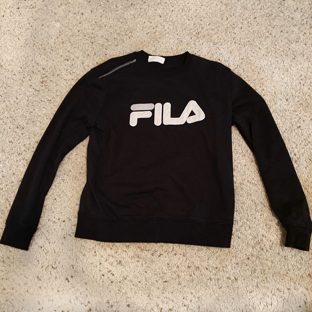 Fila black sweater